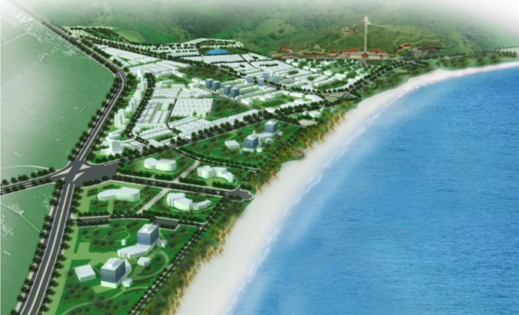 Phối cảnh khu đô thị Cát Tiến Qui Nhơn Bình Định