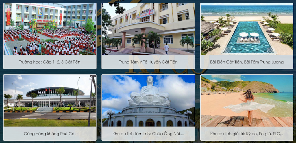 Tiện ích khu đô thị cát tiến