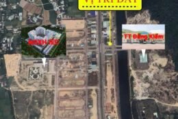 Bán đất Khu Đô Thị Long Vân Thành Phố Quy Nhơn, Lô Góc 218,5m2