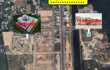 Bán đất Khu Đô Thị Long Vân Thành Phố Quy Nhơn, Lô Góc 218,5m2