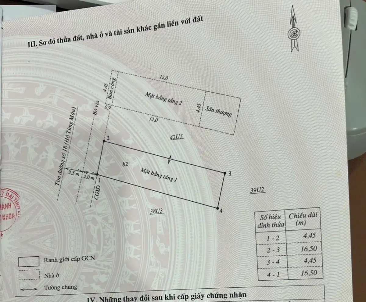 Bán Nhà Mặt Tiền Hồ Tùng Mậu Phường Lê Lợi Thành Phố Quy Nhơn