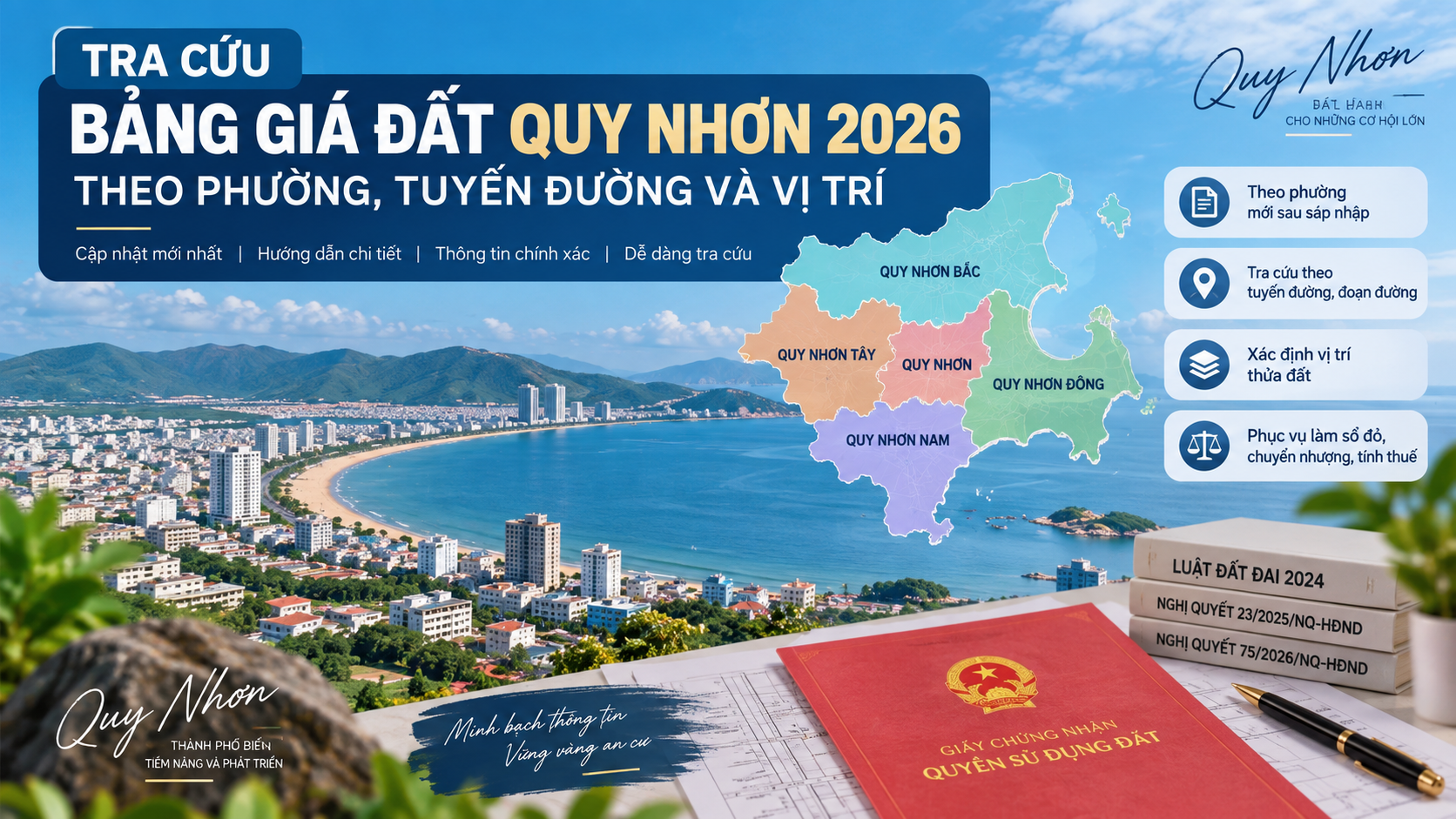 Cách Tra Cứu Bảng Giá Đất Quy Nhơn 2026 Theo Phường, Tuyến Đường Và Vị Trí 1 Giá Đất Quy Nhơn 2026