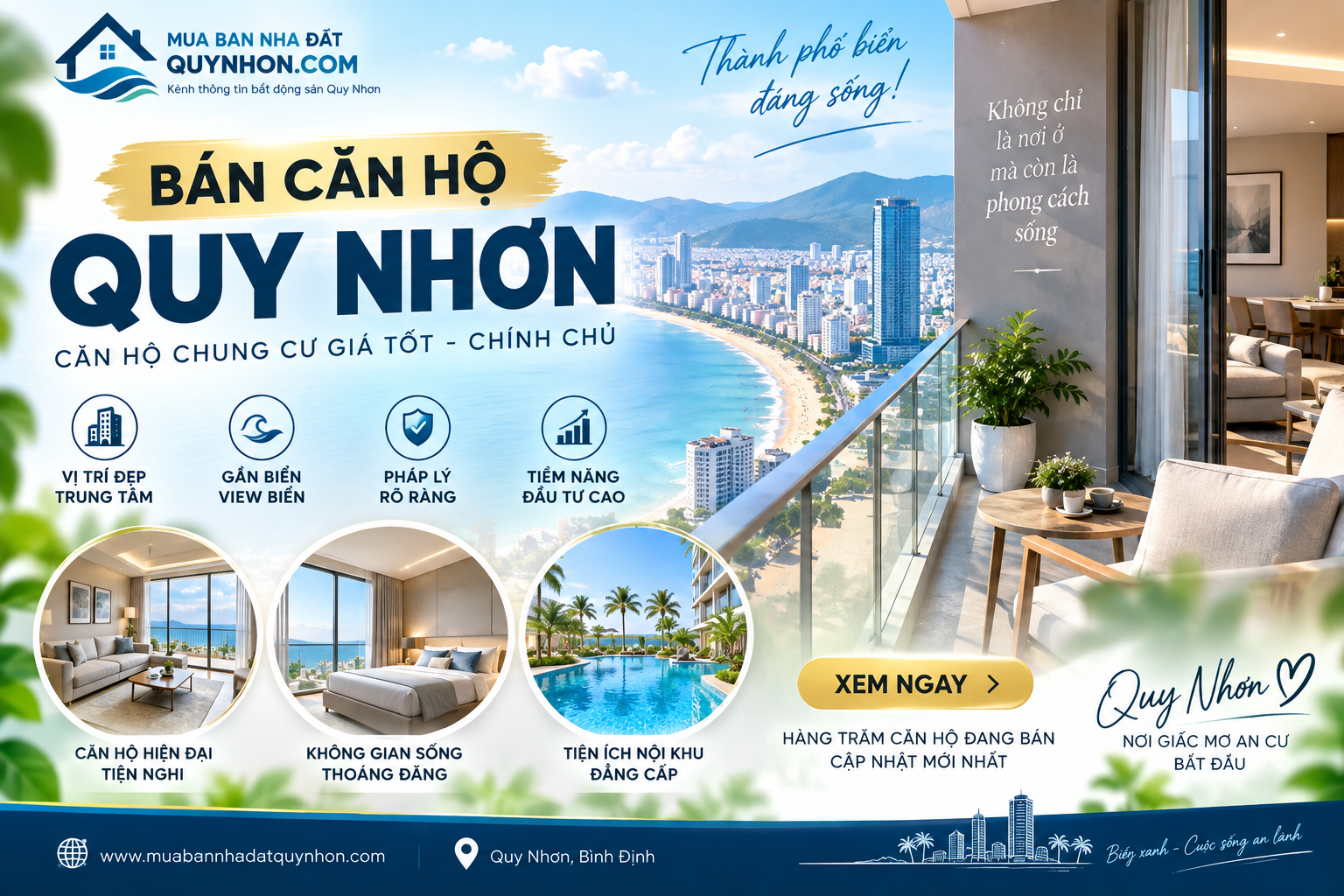 Bán Căn Hộ Quy Nhơn – Mua Bán Căn Hộ Chung Cư Giá Tốt 1 Bán Căn Hộ Quy Nhơn – Mua Bán Căn Hộ Chung Cư Giá Tốt