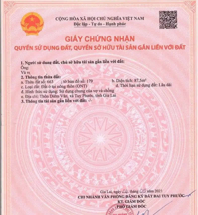 🏡 CHỦ GỬI BÁN 2 LÔ ĐẤT KHU SINH THÁI DIÊM VÂN – QUY NHƠN 🔥 GỒM 1 LÔ GÓC ĐẸP & 1 LÔ ĐẤT